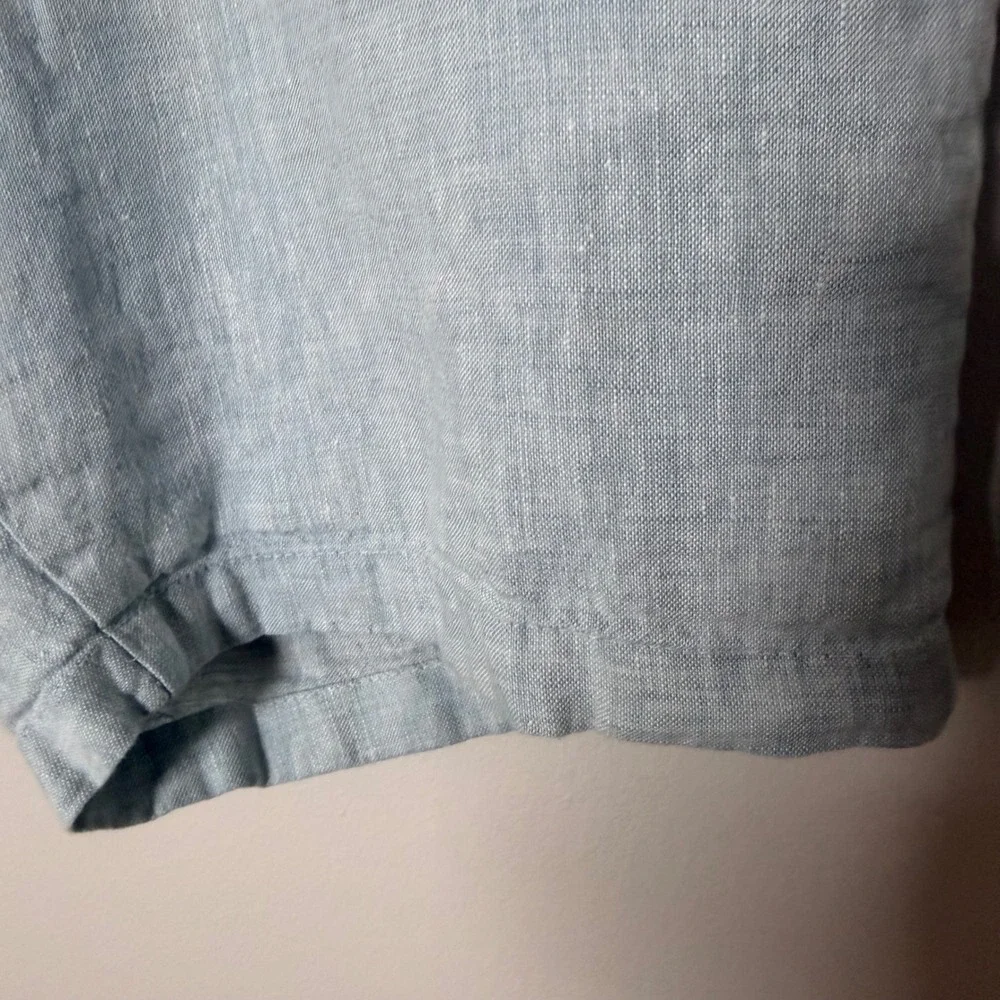 Coastal Linen Saks Fifth Avenue Mens Shorts (34) Preppy Old Money Resort Casual